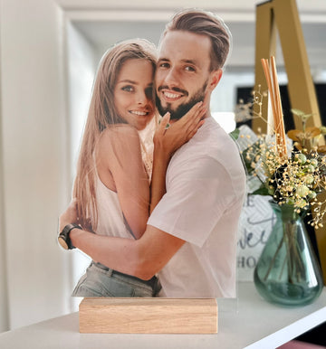 Personalized Picture Stand, Custom Acrylic Frame