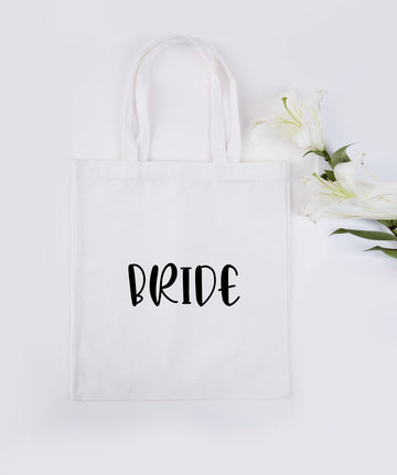 Personalized Party Tote, Custom Canvas Tote Bag
