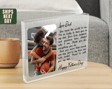 Gizify Personalized Picture Frame , Fathers Day Gift Idea