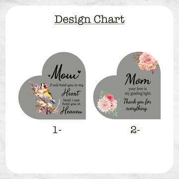 Gizify Custom Floral Message Sign, Acrylic Plaque for Mom